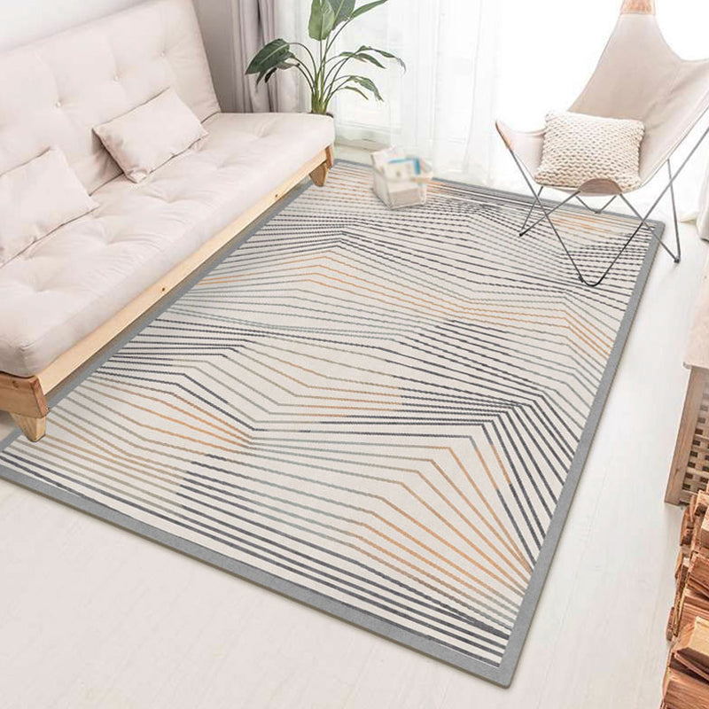 Modernist Ombre Pattern Rug Grey and Green Polyester Rug Non-Slip Backing Washable Pet Friendly Carpet for Home Grey Clearhalo 'Area Rug' 'Modern' 'Rugs' Rug' 1780318