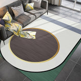 Multicolor Geometric Pattern Rug Polyester Modernism Rug Washable Anti-Slip Pet Friendly Area Rug for Study Ivory Clearhalo 'Area Rug' 'Modern' 'Rugs' Rug' 1780470