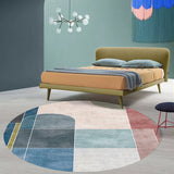 Multicolor Colorblock Geometric Pattern Rug Polyester Modern Rug Washable Anti-Slip Pet Friendly Area Rug for Living Room Clearhalo 'Area Rug' 'Modern' 'Rugs' Rug' 1780535