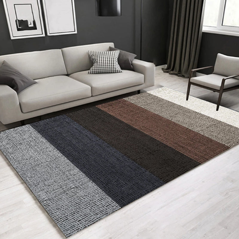 Modernist Ombre Pattern Rug Multicolor Polyester Rug Non-Slip Backing Washable Pet Friendly Carpet for Home Coffee Clearhalo 'Area Rug' 'Modern' 'Rugs' Rug' 1780664