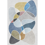 Stylish Multicolor Modernist Rug Polyester Colorblock Rug Washable Pet Friendly Non-Slip Carpet for Living Room Clearhalo 'Area Rug' 'Modern' 'Rugs' Rug' 1780932