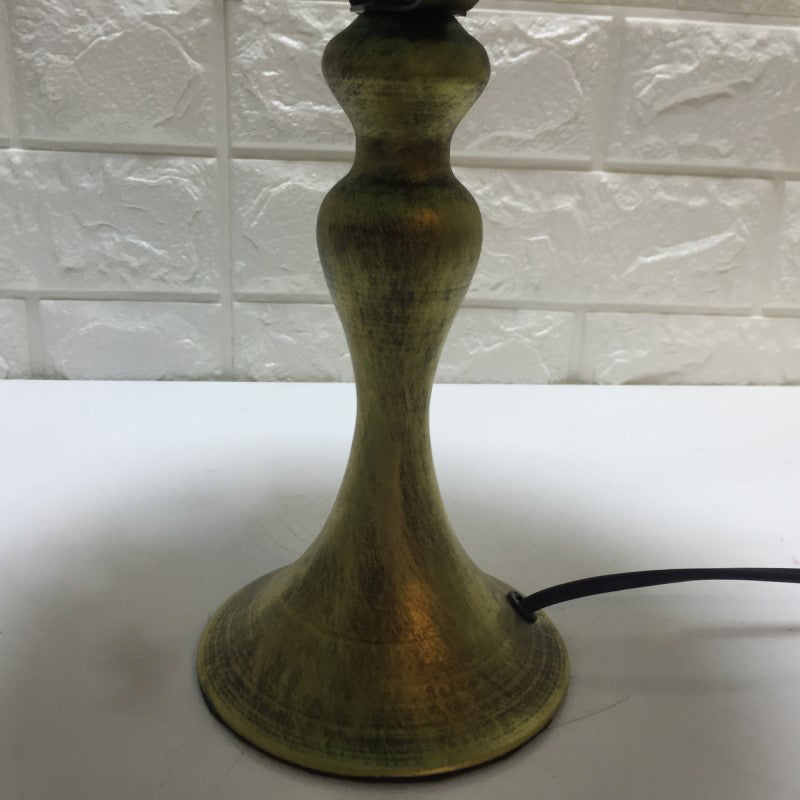 Stained Glass Conical Desk Lamp Study Room 1 Light Tiffany Antique Desk Light in Green for Bedside Clearhalo 'Lamps' 'Table Lamps' Lighting' 178699