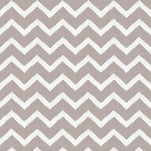 Non-Pasted Wallpaper with Grey and White Wave Stripes of Chevron Design, 33'L x 20.5"W Clearhalo 'Modern wall decor' 'Modern' 'Wallpaper' Wall Decor' 1788938