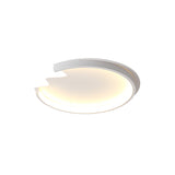 Egg Shell Child Bedroom Ceiling Light Acrylic Modern Style LED Ceiling Mount Light in White Clearhalo 'Ceiling Lights' 'Close To Ceiling Lights' 'Close to ceiling' 'Flush mount' Lighting' 1796820