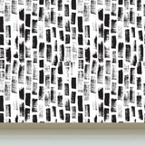 Black and White Botanic Drawing Mural Geometric Modern Water-Proof Wall Covering Clearhalo 'Wall Decor' 'Wall Mural' 1805750