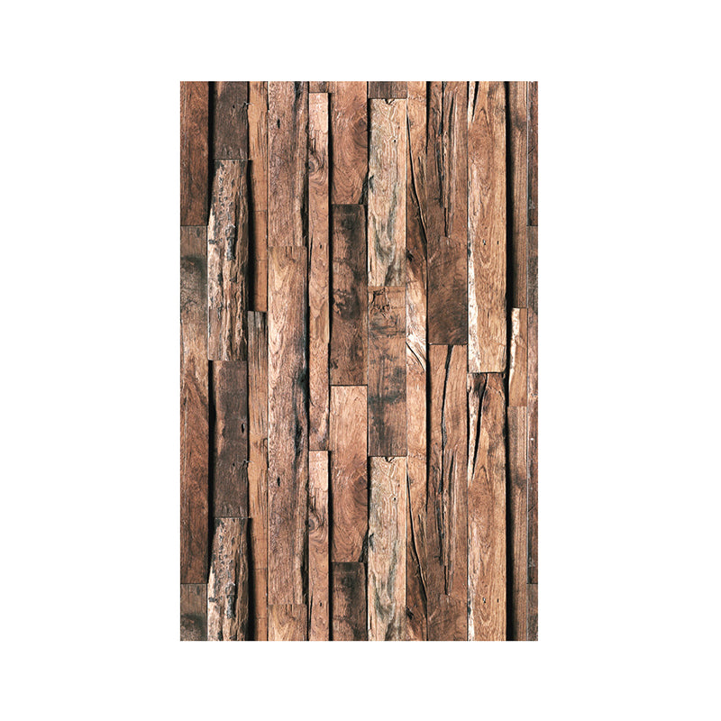 Non-Pasted Wallpaper with Light Brown Wooden Texture, 20.5" x 33' Clearhalo 'Country wall decor' 'Rustic' 'Wallpaper' Wall Decor' 1806103