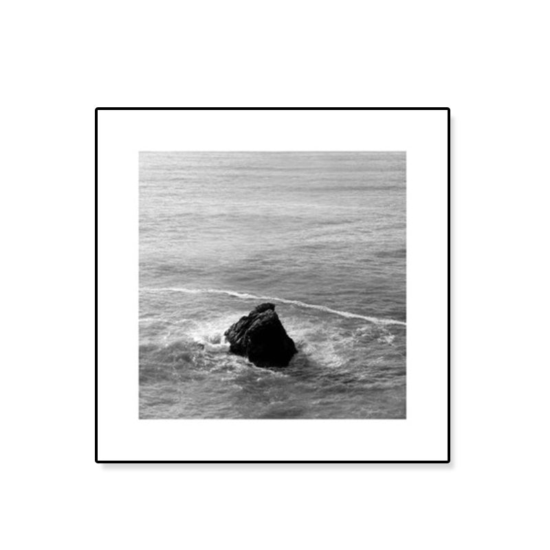 Photograph Ocean Canvas Print Dark Color Modern Wall Art Decor for House Interior Clearhalo 'Art Gallery' 'Canvas Art' 'Contemporary Art Gallery' 'Modern' Arts' 1808586