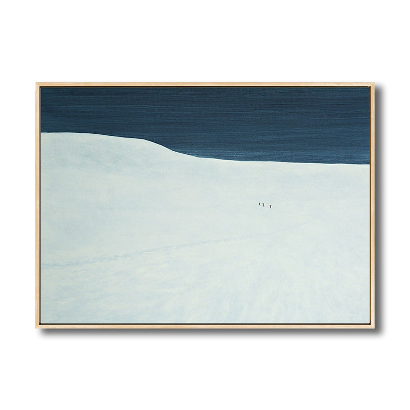 Illustration Wildland Canvas Wall Art Desolated Scenery Painting for Boys Bedroom Clearhalo 'Arts' 'Canvas Art' 1809692