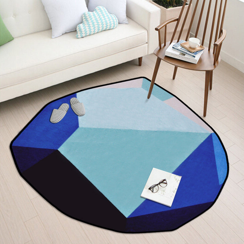 Stylish Modern Rug Multicolor Geometric Pattern Rug Pet Friendly Anti-Slip Washable Area Rug for Living Room Clearhalo 'Area Rug' 'Modern' 'Rugs' Rug' 1810717