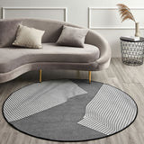 Simplicity Checked Pattern Rug Grey Polyester Rug Non-Slip Pet Friendly Washable Are Rug for Living Room Grey Clearhalo 'Area Rug' 'Modern' 'Rugs' Rug' 1811368