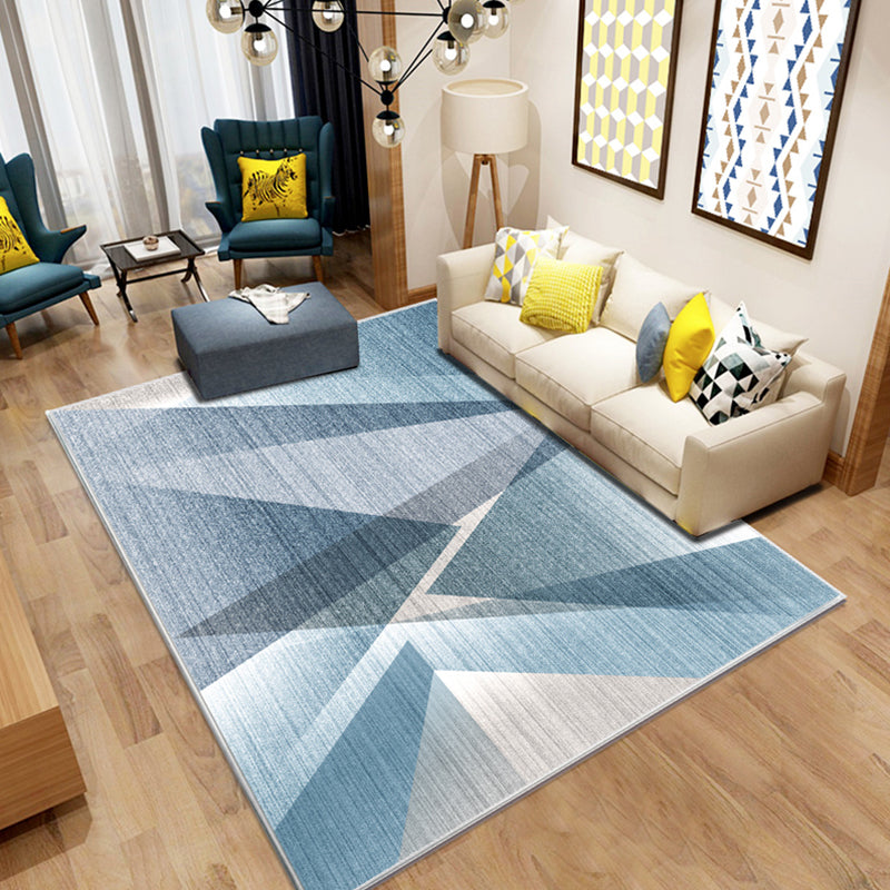 Multicolor Geometric Pattern Rug Polyester Modern Rug Pet Friendly Washable Non-Slip Area Rug for Living Room Clearhalo 'Area Rug' 'Modern' 'Rugs' Rug' 1811550