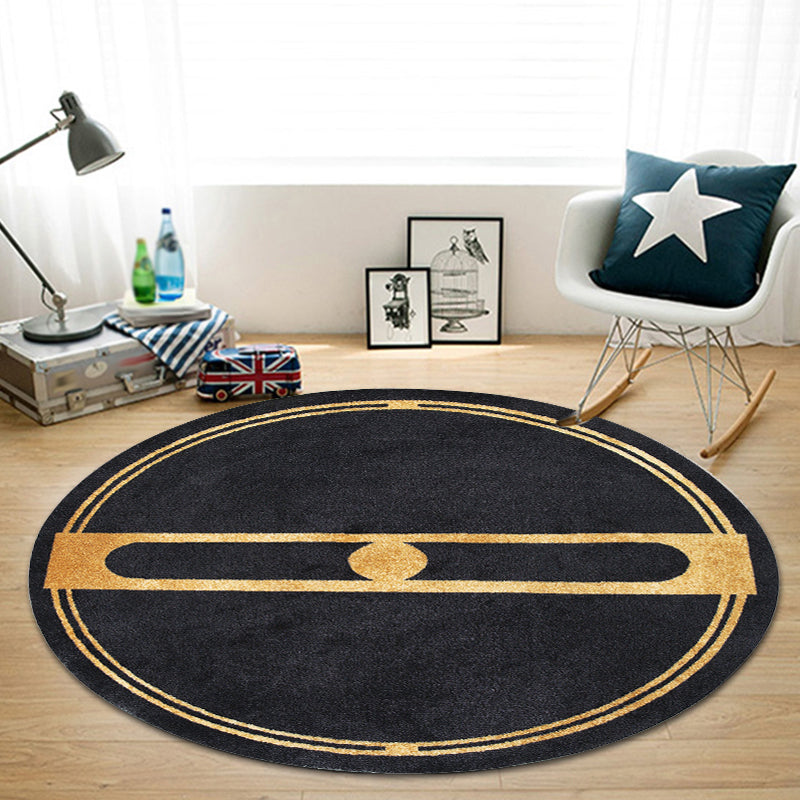 Multicolor Geometric Pattern Rug Polyester Minimalist Rug Pet Friendly Washable Non-Slip Area Rug for Living Room Clearhalo 'Area Rug' 'Modern' 'Rugs' Rug' 1812044