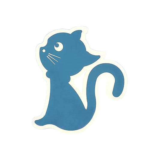 Metal Slim Kitten Wall Light Animal Macaron Colored Wall Sconce for Bedroom Kindergarten Clearhalo 'Wall Lamps & Sconces' 'Wall Lights' Lighting' 183237