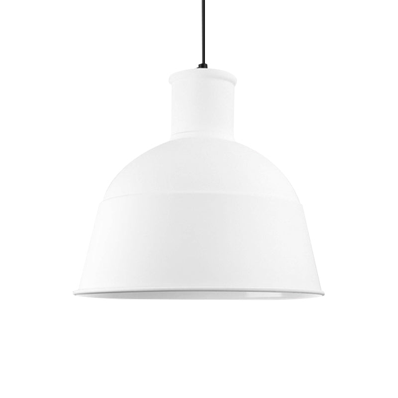 Aluminum Bowl Shade Hanging Pendant Light Meeting Room 1 Bulb Contemporary Hanging Lamp Clearhalo 'Ceiling Lights' 'Modern Pendants' 'Modern' 'Pendant Lights' 'Pendants' Lighting' 185281