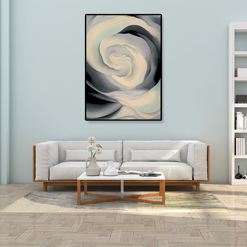 Pastel Color Contemporary Art Painting Abstract Pattern Canvas Print for Home Interior Clearhalo 'Arts' 'Canvas Art' 1860353