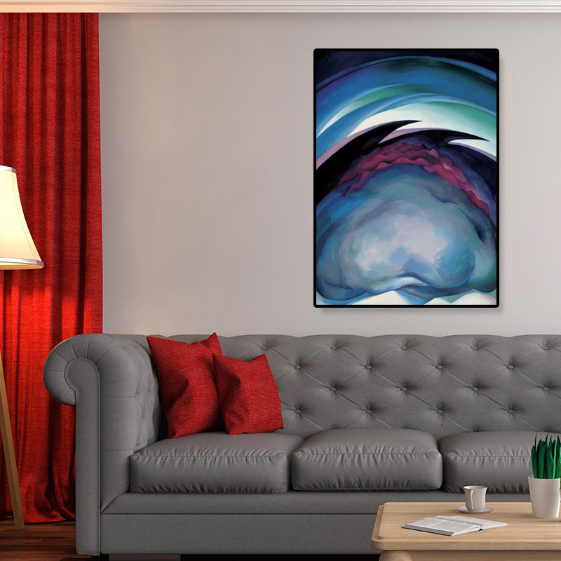 Pastel Color Contemporary Art Painting Abstract Pattern Canvas Print for Home Interior Clearhalo 'Arts' 'Canvas Art' 1860358