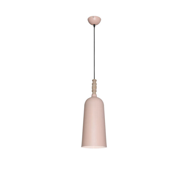 1 Light Bell Shaped Pendant Light Nordic Stylish Metal Hanging Lamp for Cafe Bookstore Clearhalo 'Ceiling Lights' 'Modern Pendants' 'Modern' 'Pendant Lights' 'Pendants' Lighting' 186070