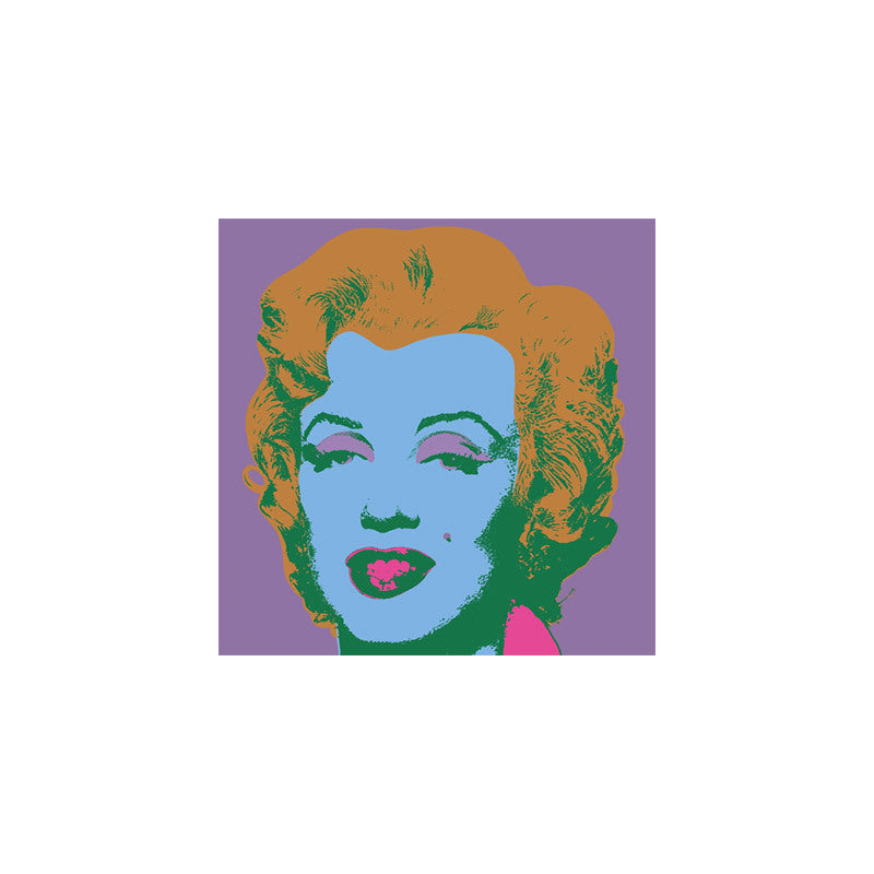 Marilyn Monroe Wrapped Canvas Pop Art Famous Character Wall Decor in Pastel Color Clearhalo 'Arts' 'Canvas Art' 1860899