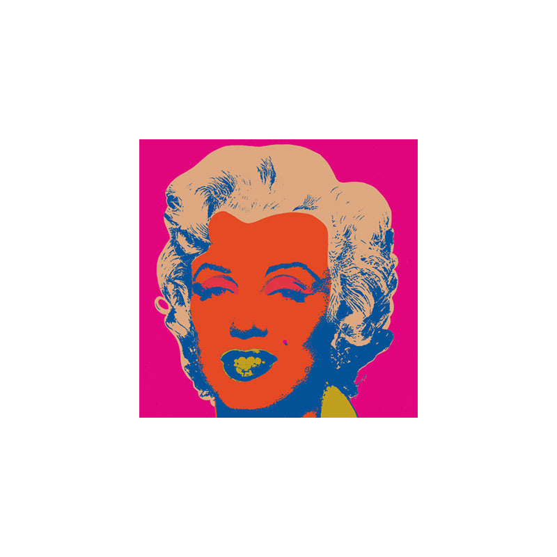 Marilyn Monroe Wrapped Canvas Pop Art Famous Character Wall Decor in Pastel Color Clearhalo 'Arts' 'Canvas Art' 1860907