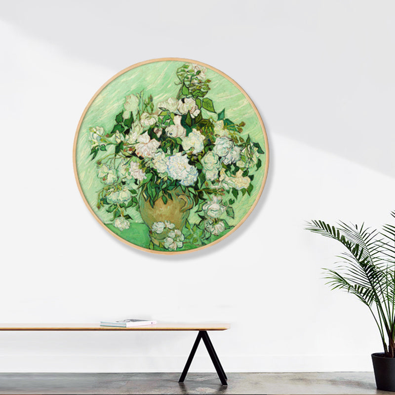 Impressionism Canvas Print for House Interior Light Green Clearhalo 'Arts' 'Canvas Art' 1860990