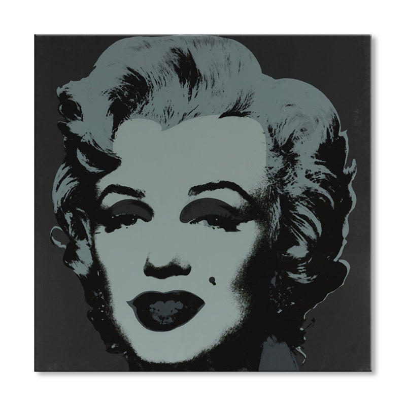 Marilyn Monroe Canvas House Interior Paintings Figure Wall Art Print in Soft Color, Textured Clearhalo 'Arts' 'Canvas Art' 1862074