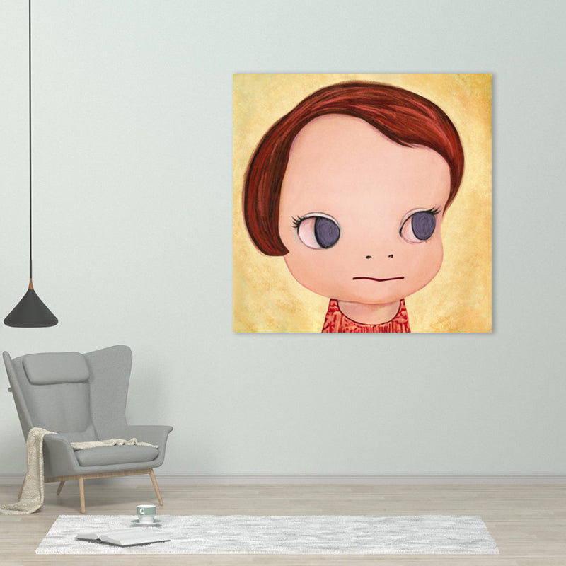 Pastel Illustration Baby Canvas Wall Art Figure Portrait Kids Textured Wall Decor Clearhalo 'Art Gallery' 'Canvas Art' 'Kids' Arts' 1862360