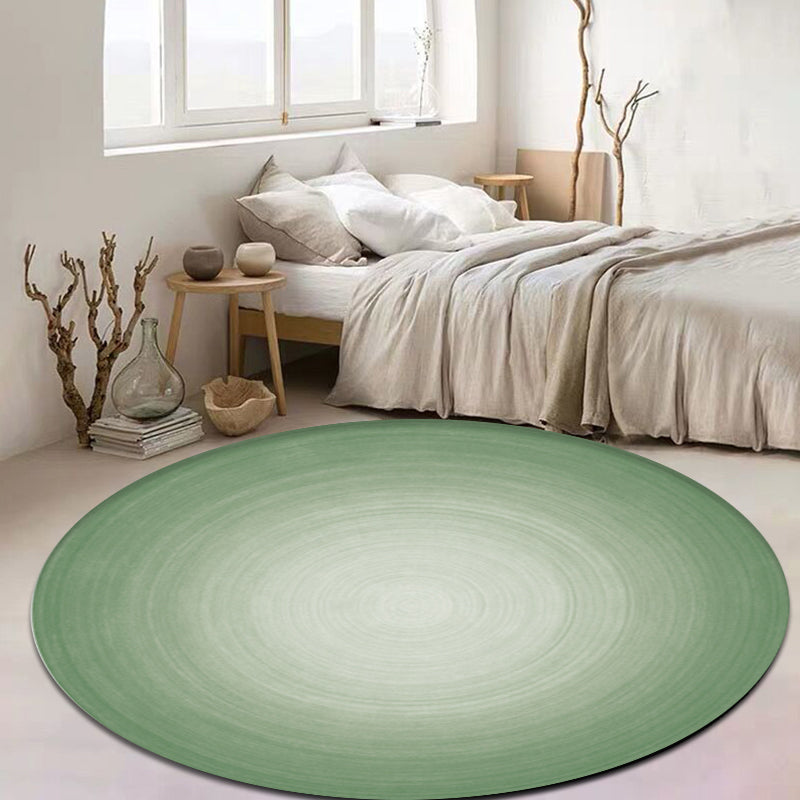 Multicolor Home Rug Novelty Ombre Pattern Rug Polyester Machine Washable Non-Slip Backing Carpet Green Clearhalo 'Area Rug' 'Modern' 'Rugs' Rug' 1869278