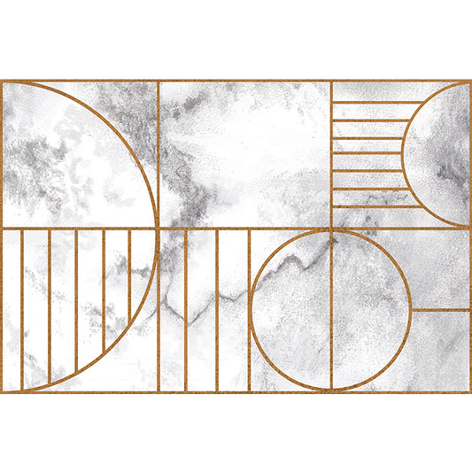 Marble Geometry Pattern Rug Polyester Modernist Rug Washable Anti-Slip Backing Carpet for Parlor Clearhalo 'Area Rug' 'Modern' 'Rugs' Rug' 1870153