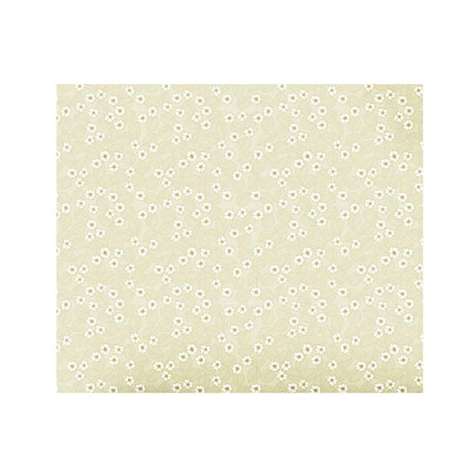 Minimalist Dense Flower Pattern Wallpaper Roll for Girl's Bedroom in Light Green, Easy to Remove, 48.4 sq ft. Clearhalo 'Country wall decor' 'Rustic' 'Wallpaper' Wall Decor' 1883280