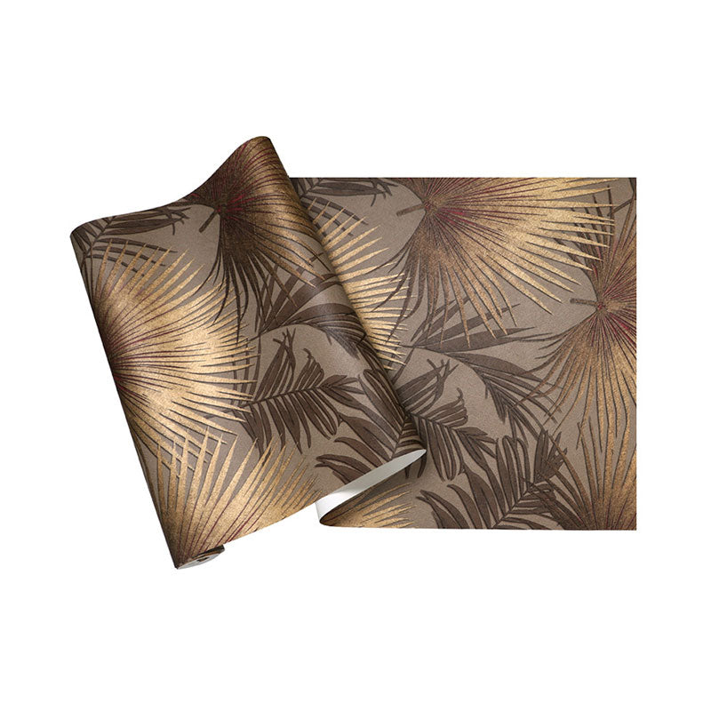 Palm Leaves Wall Covering in Natural Color, Minimalist Wall Art for Bar Decoration Clearhalo 'Modern wall decor' 'Modern' 'Wallpaper' Wall Decor' 1883612
