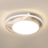 Cat Shaped Flush Mount Light Animal Acrylic Ceiling Light for Adult Child Bedroom White Warm Clearhalo 'Ceiling Lights' 'Close To Ceiling Lights' 'Close to ceiling' 'Flush mount' Lighting' 188425