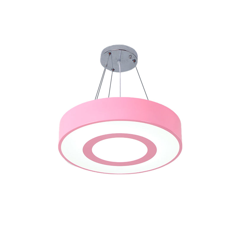 Macaron Colored Lollipop Hanging Light Kids Acrylic LED Pendant Light for Nursing Room Clearhalo 'Ceiling Lights' 'Pendant Lights' 'Pendants' Lighting' 189408