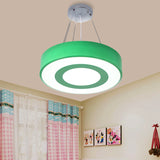 Macaron Colored Lollipop Hanging Light Kids Acrylic LED Pendant Light for Nursing Room Clearhalo 'Ceiling Lights' 'Pendant Lights' 'Pendants' Lighting' 189411