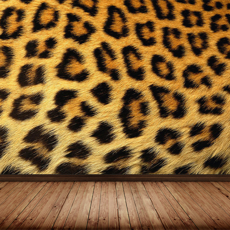 Leopard Print Vector Wallpaper Mural