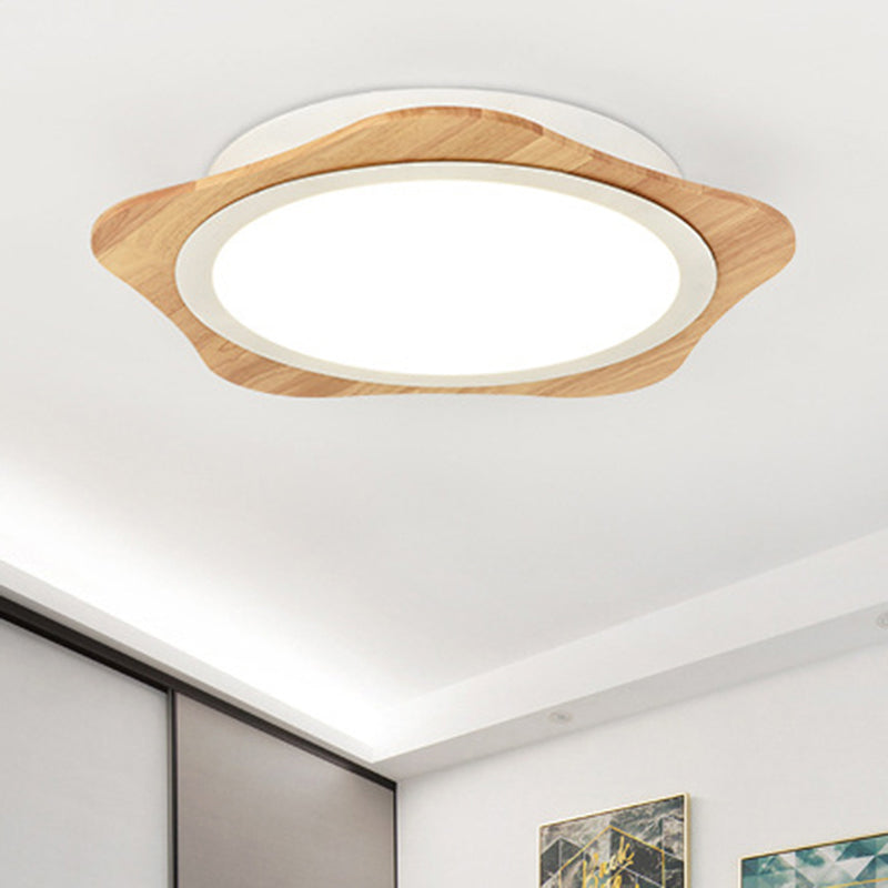 Bathroom Corridor Floral Ceiling Mount Light Acrylic Modern White Flush Light White Clearhalo 'Ceiling Lights' 'Close To Ceiling Lights' 'Close to ceiling' 'Flush mount' Lighting' 189578