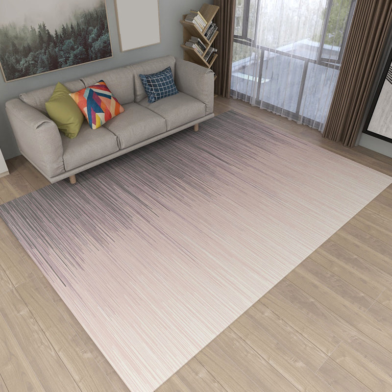 Pastel Ombre Area Rug Polypropylene Minimalist Rug Anti-Slip Backing Pet Friendly Carpet for Living Room Pink Clearhalo 'Area Rug' 'Modern' 'Rugs' Rug' 1898802