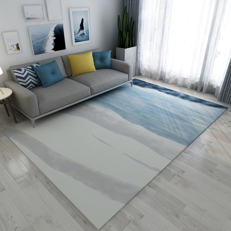 Scandinavian Living Room Rug Soft Color Geometry Carpet Polypropylene Non-Slip Machine Wash Rug Clearhalo 'Area Rug' 'Modern' 'Rugs' Rug' 1898814