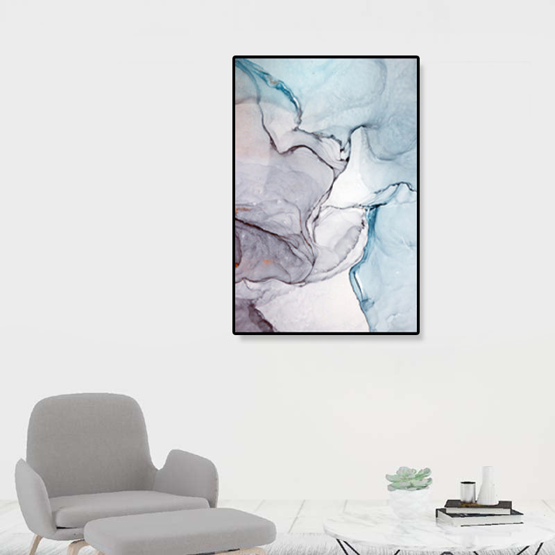 Textured Abstract Wall Art Canvas Print Nordic Style Wall Decor for House Interior Clearhalo 'Arts' 'Canvas Art' 1899537