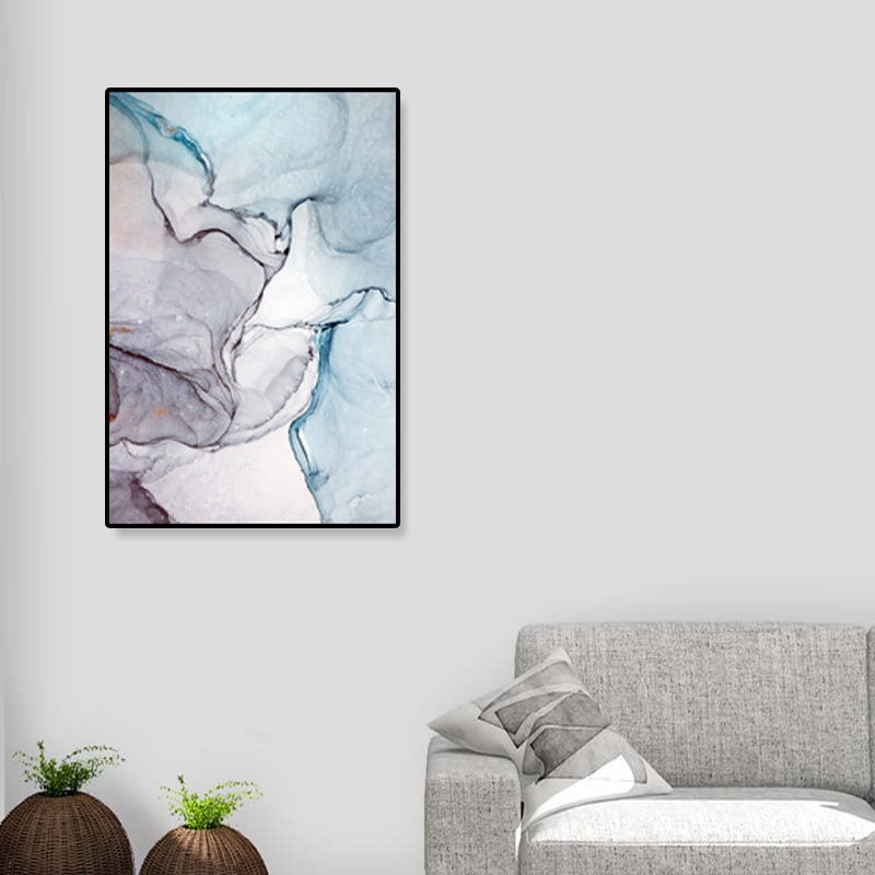 Textured Abstract Wall Art Canvas Print Nordic Style Wall Decor for House Interior Clearhalo 'Arts' 'Canvas Art' 1899538