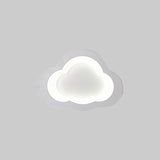 Lovely Cloud Ceiling Flush Light Modern Acrylic LED Flush Mount Light for Play Room Clearhalo 'Ceiling Lights' 'Close To Ceiling Lights' 'Close to ceiling' 'Semi-flushmount' Lighting' 1903176