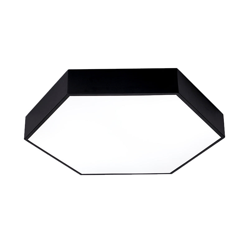 Honeycomb Gym Down Lighting Pendant Iron LED Nordic Hanging Ceiling Light in Black Black B Clearhalo 'Ceiling Lights' 'Modern Pendants' 'Modern' 'Pendant Lights' 'Pendants' Lighting' 1904229