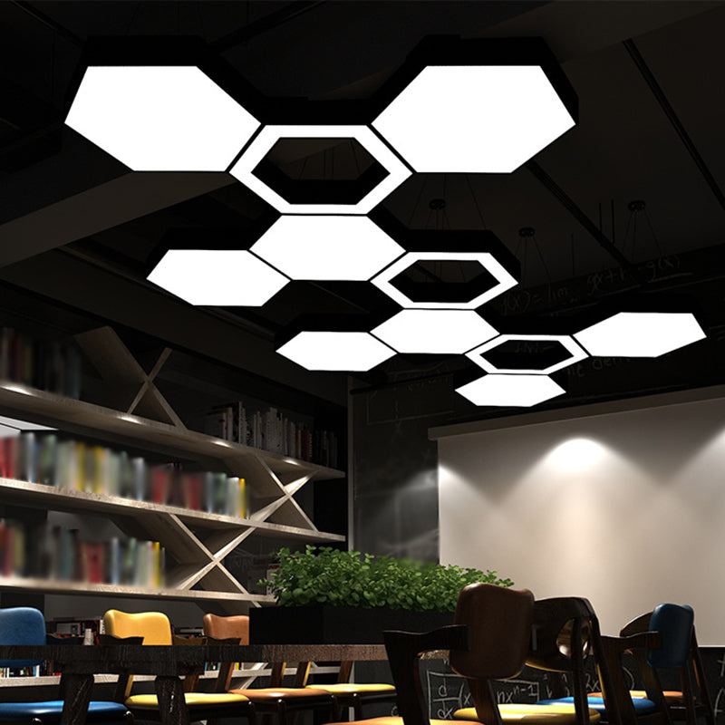 Round Acrylic Pendant Light Simple Style 18"/31.5"/39" W LED Black Ceiling Suspension Lamp for Restaurant Clearhalo 'Ceiling Lights' 'Modern Pendants' 'Modern' 'Pendant Lights' 'Pendants' Lighting' 1904254