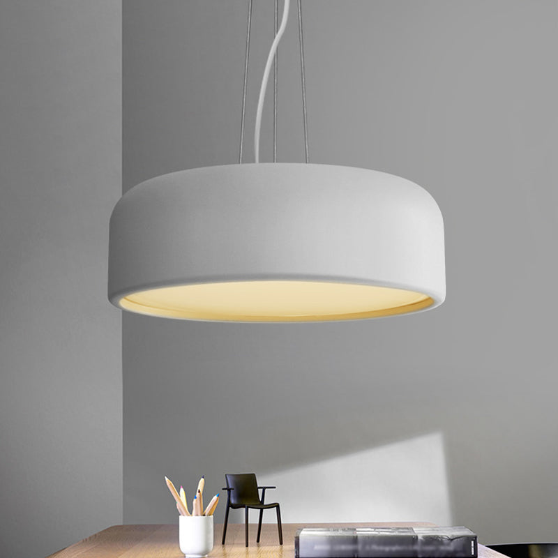 Aluminum Round Hanging Pendant Macaron Single-Bulb Green/Textured White/Blue Ceiling Suspension Lamp over Table Clearhalo 'Ceiling Lights' 'Pendant Lights' 'Pendants' Lighting' 1911445