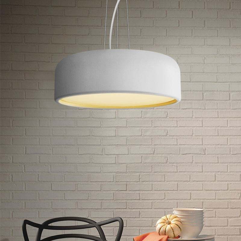 Aluminum Round Hanging Pendant Macaron Single-Bulb Green/Textured White/Blue Ceiling Suspension Lamp over Table Clearhalo 'Ceiling Lights' 'Pendant Lights' 'Pendants' Lighting' 1911446