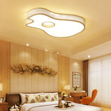 Creative White LED Flush Ceiling Light Guitar Shape Acrylic Ceiling Fixture for Boys Girls Bedroom White Warm Clearhalo 'Ceiling Lights' 'Close To Ceiling Lights' 'Close to ceiling' 'Flush mount' Lighting' 191549