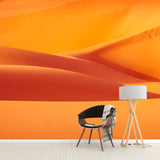 Satin Sunset Dunes Scenery Mural House Interior Desert Wall Art, Made to Measure Clearhalo 'Wall Decor' 'Wall Mural' 1920746