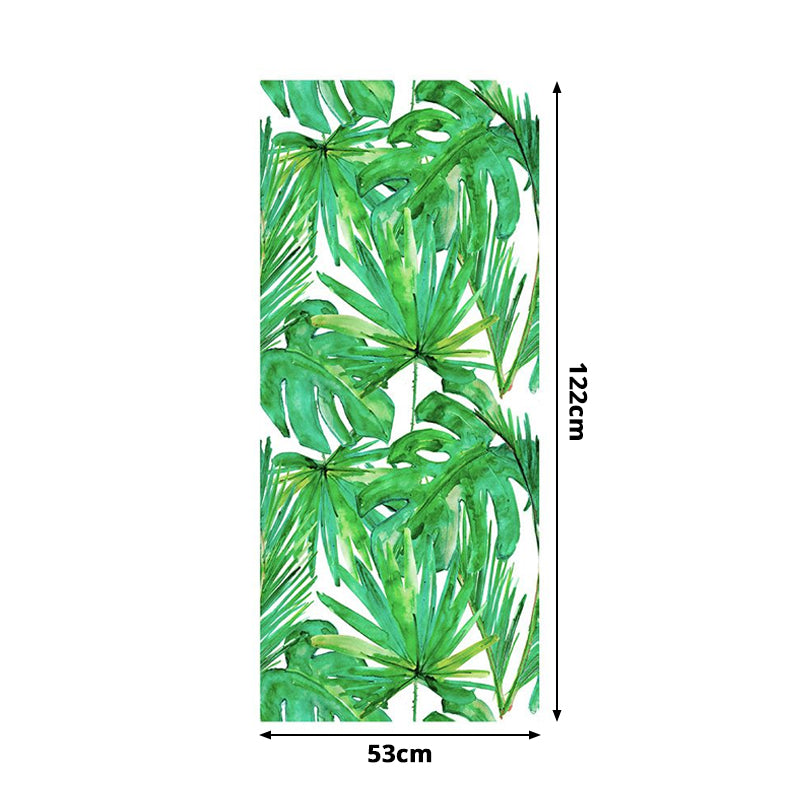 Tropical Plant Leaves Wallpaper Panel Green Peel and Paste Wall Covering for Home Clearhalo 'Modern wall decor' 'Modern' 'Wallpaper' Wall Decor' 1922235