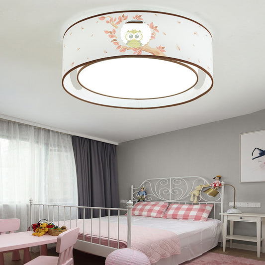 Cartoon Round Flush Mount Ceiling Light Acrylic Ceiling Light Fixture for Kindergarten Clearhalo 'Ceiling Lights' 'Close To Ceiling Lights' 'Close to ceiling' 'Flush mount' Lighting' 192469