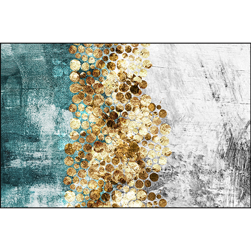 Glittering Pastel Color Abstract Rug Polypropylene Modern Area Carpet Pet Friendly Non-Slip Backing Rug for Living Room Clearhalo 'Area Rug' 'Modern' 'Rugs' Rug' 1927332