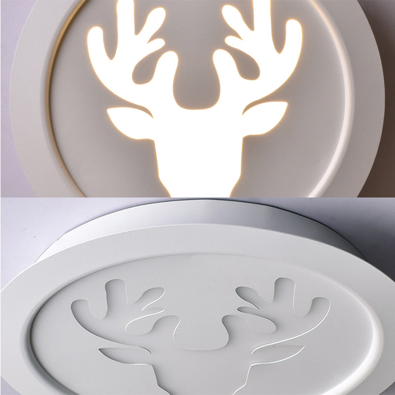 Deer Bedroom Wall Lamp Modern Style Metal Wall Sconce Clearhalo 'Wall Lamps & Sconces' 'Wall Lights' Lighting' 192810